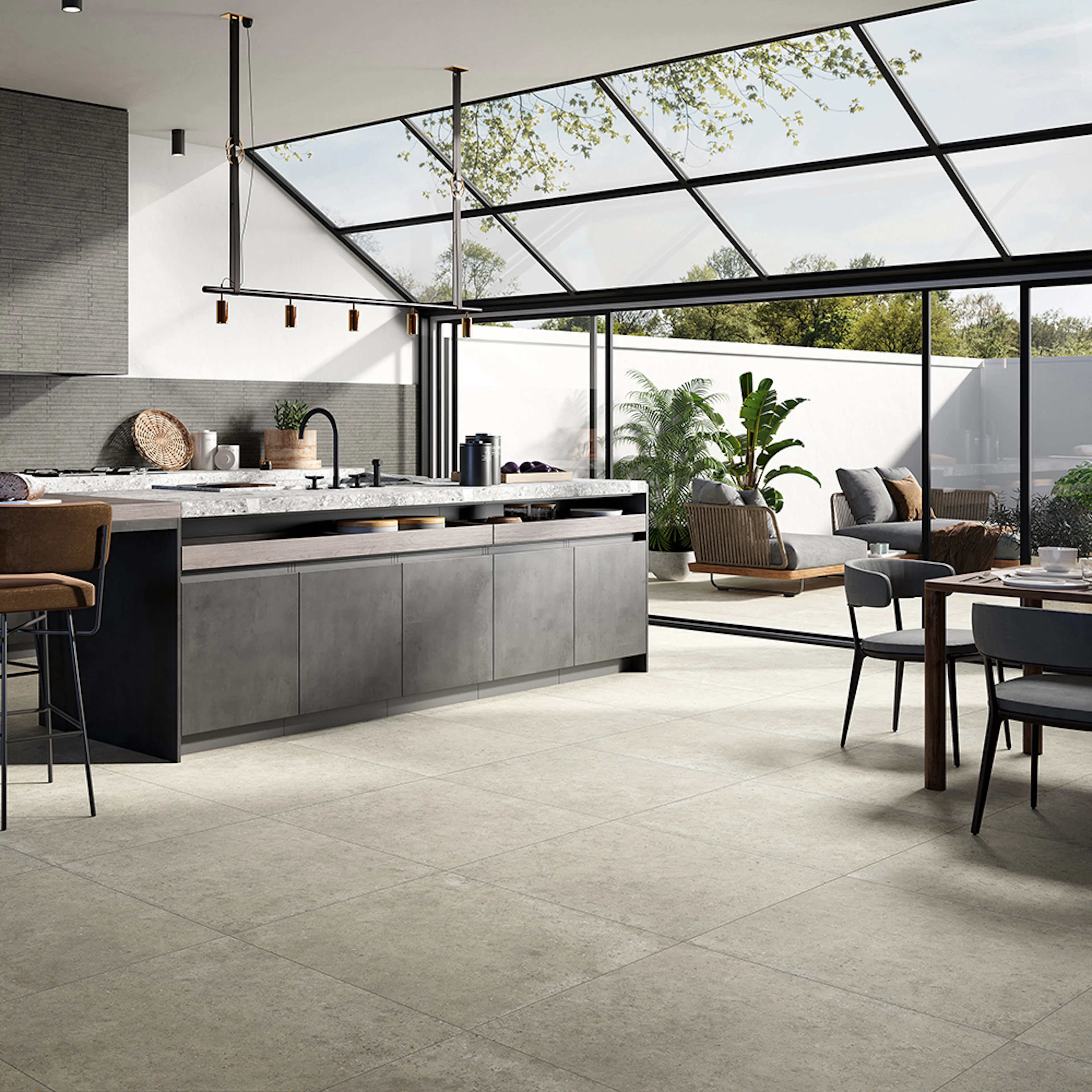 Uteklinker Pronto Klinkerdäck Mista Shell 80x80 cm