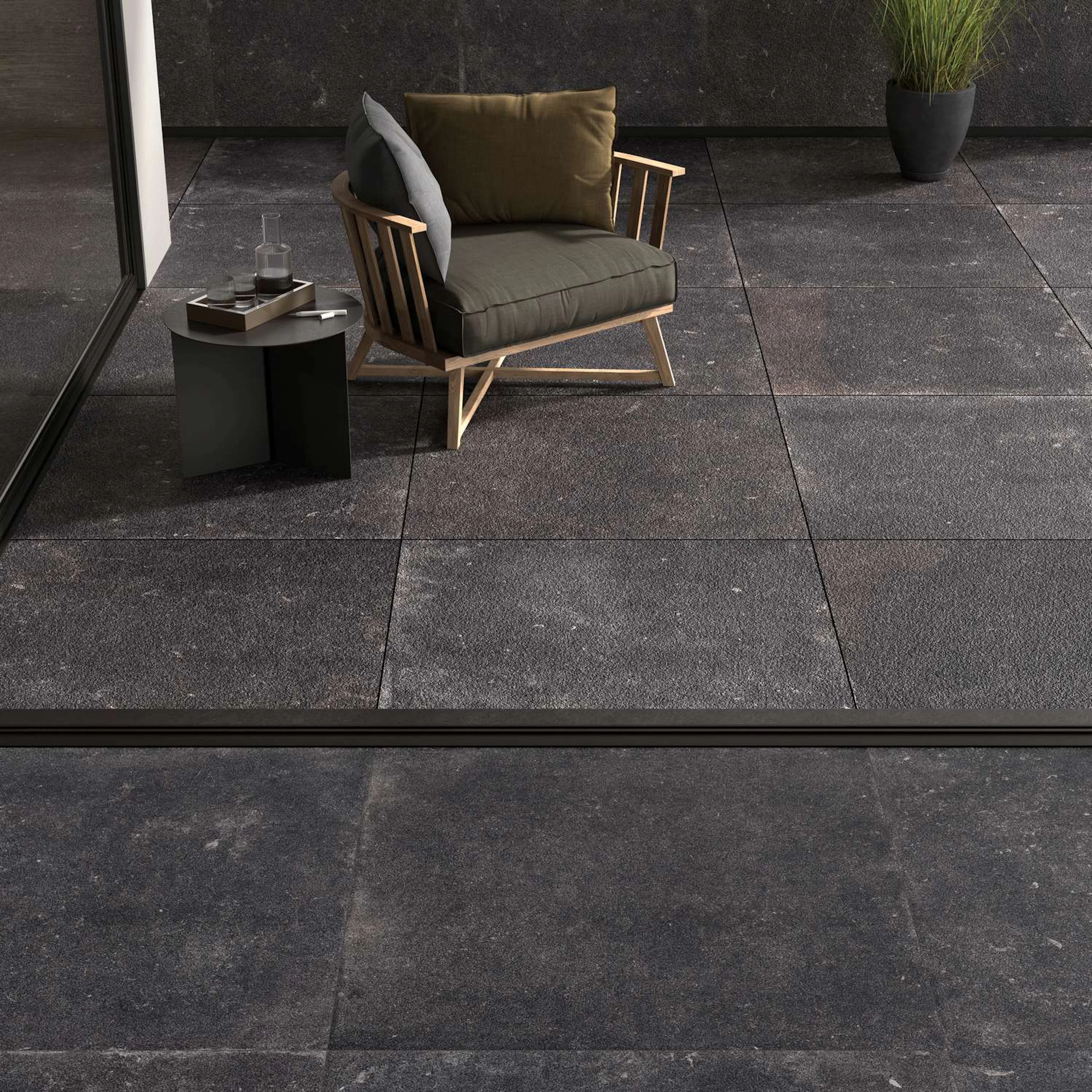 Poolkant/Trappsteg Pronto Klinkerdäck Vintage Bruges 40x80 cm