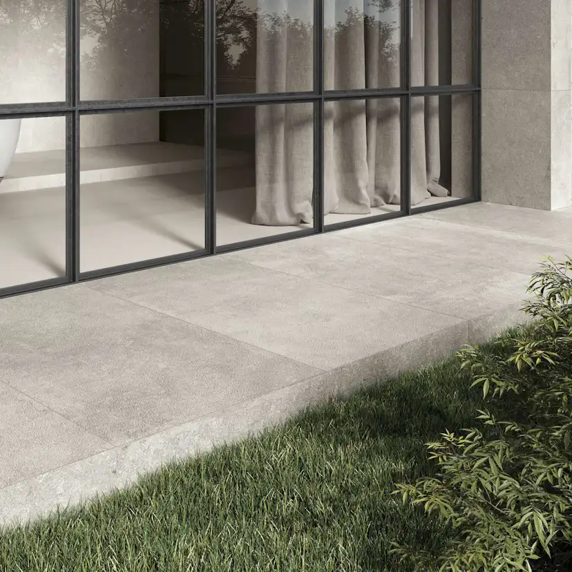 Uteklinker Pronto Klinkerdäck Antique Opal Carved 80x80 cm