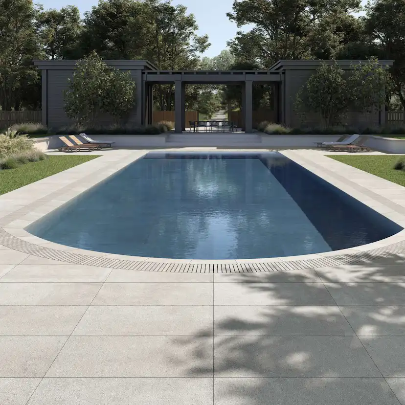 Uteklinker Pronto Klinkerdäck Antique Opal Carved 80x80 cm