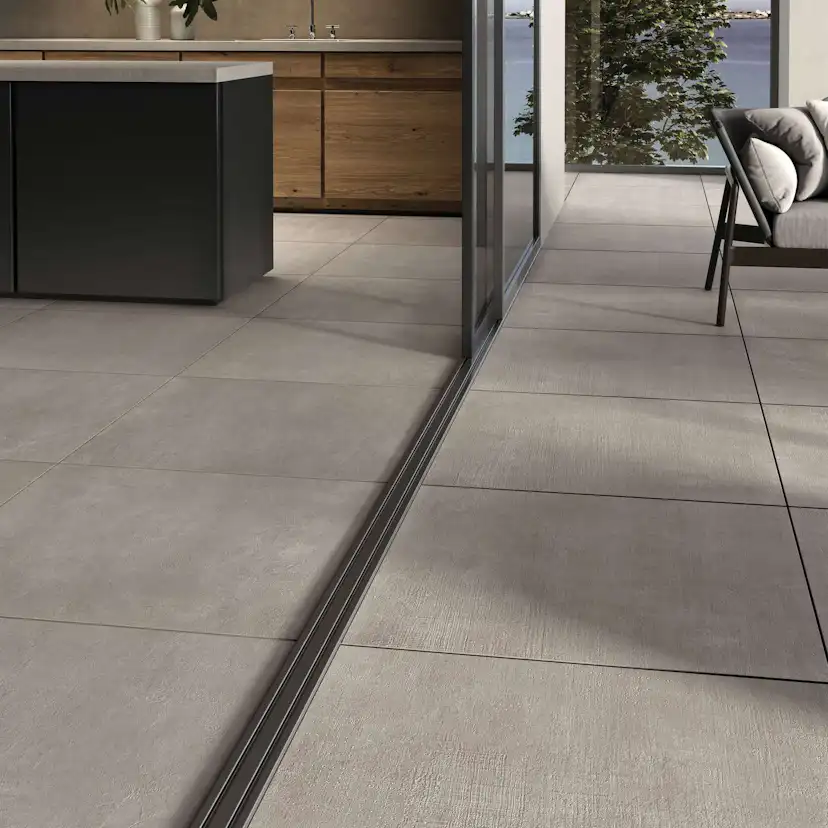 Uteklinker Pronto Klinkerdäck Beton Cenere 80x80 cm