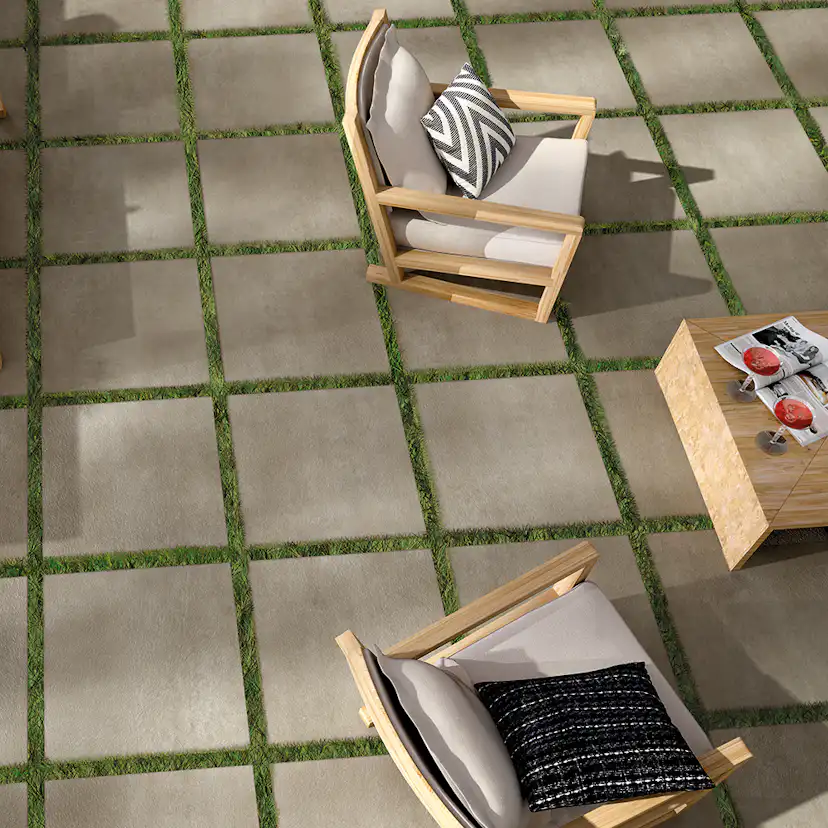 Uteklinker Pronto Klinkerdäck Manhattan Midtown 60x60 cm