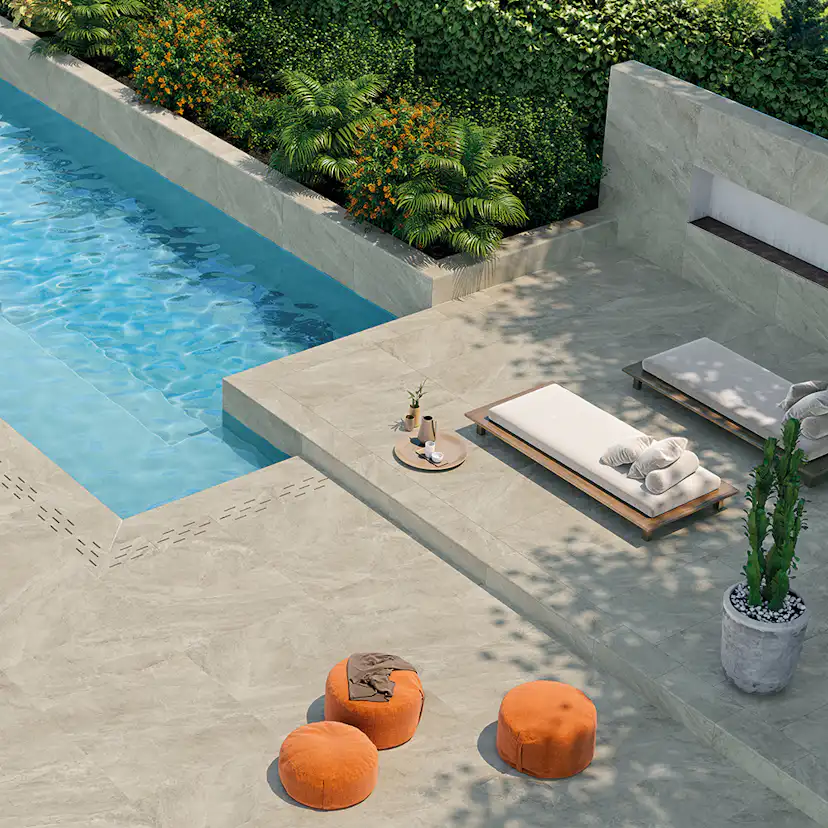 Uteklinker Pronto Klinkerdäck Stone Sunstone 60x120 cm