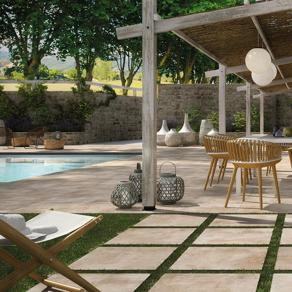 Uteklinker Pronto Klinkerdäck Materia Upcrete 60x60 cm