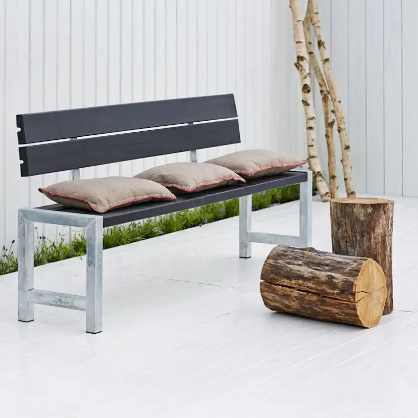 Trädgårdsbänk PLUS PlankTrädgårdsbänk