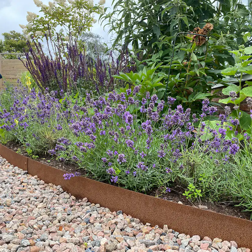 Planteringskant Flexigarden Corten 120 Kvartsbåge
