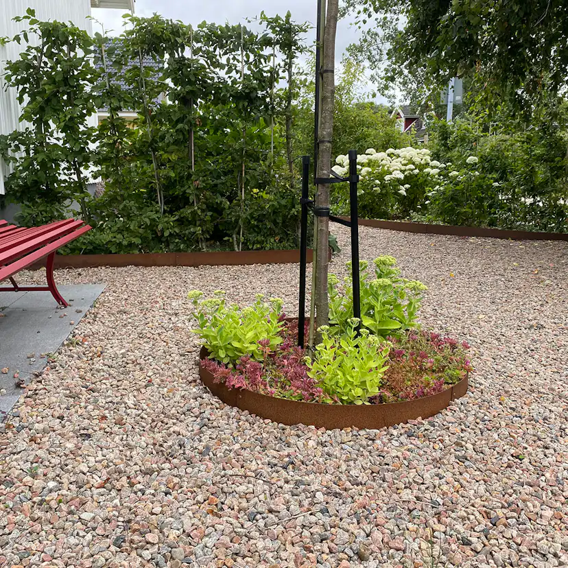Planteringskant Flexigarden Corten 180 mm Cirkel