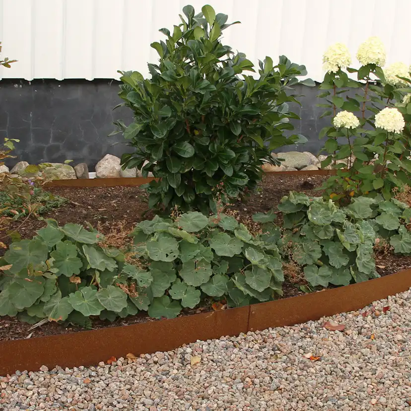 Planteringskant Flexigarden Corten 180 mm Kvartsbåge
