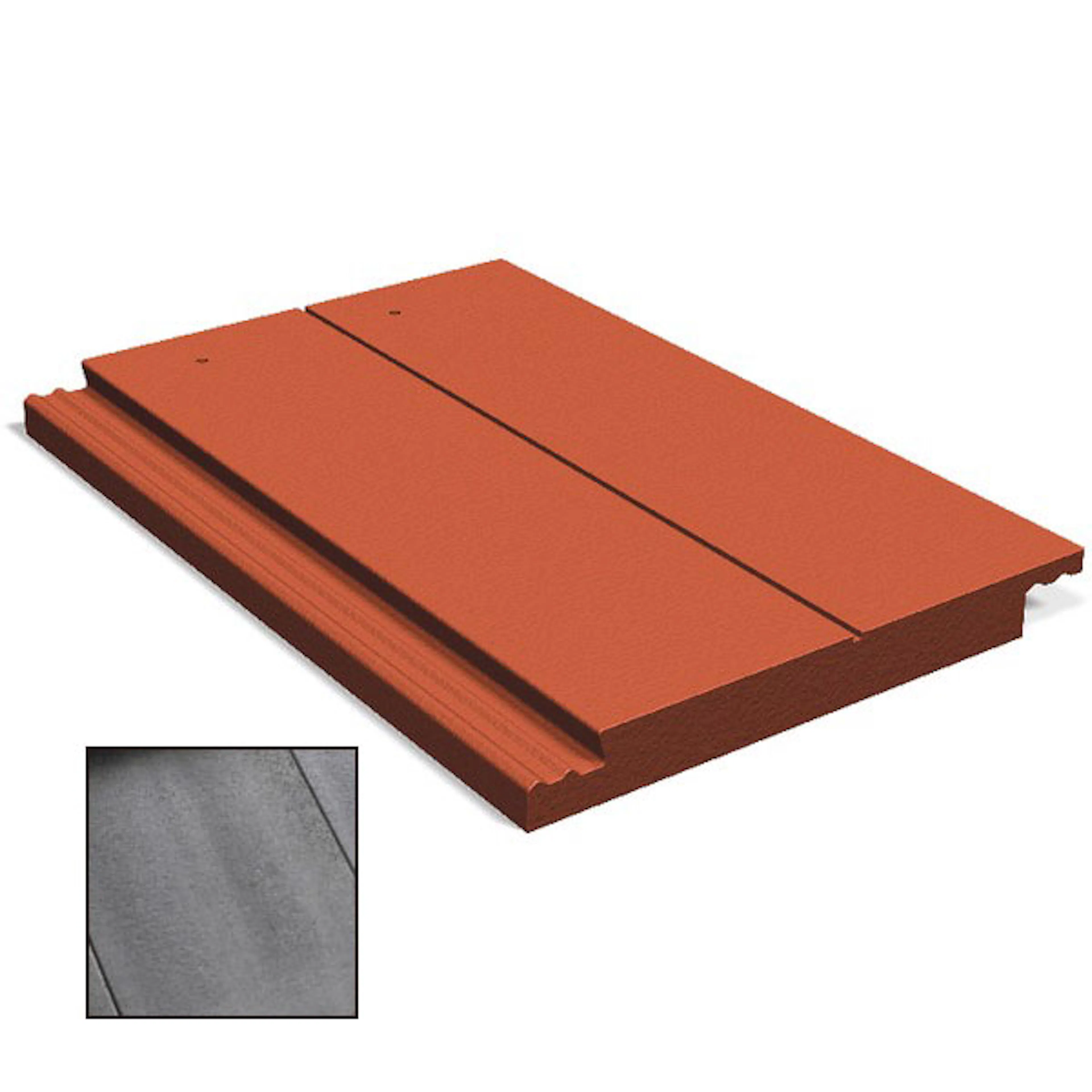 Platt Halvpanna Benders Carisma Obehandlad