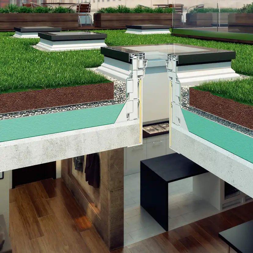 Takfönster Fakro Tidlös 3-Glas Platt Fast