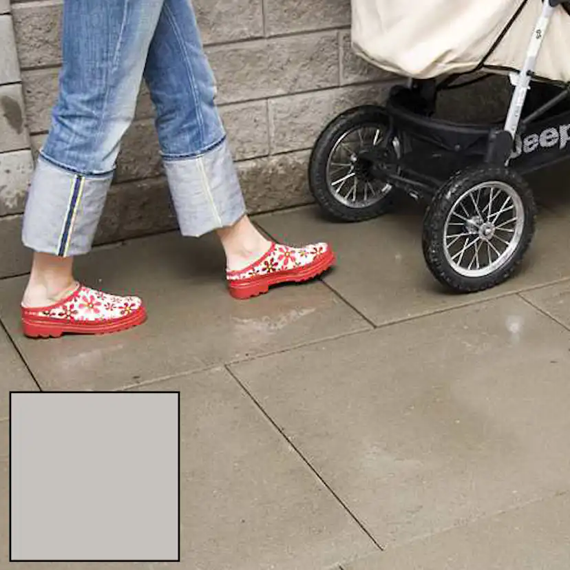 Plattor Benders Släta Grå