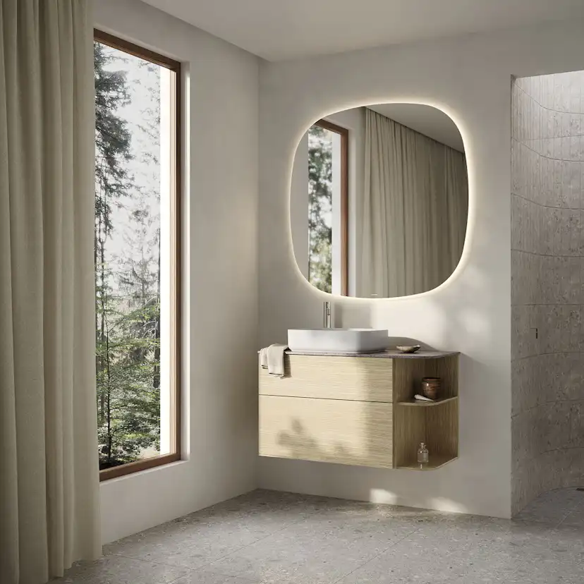 Bänkskiva Svedbergs Poem Soft Kalk