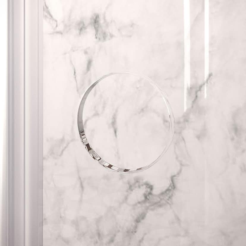 Duschhörn Hietakari Forma 369 Fast Vägg och Vikbar Dörr