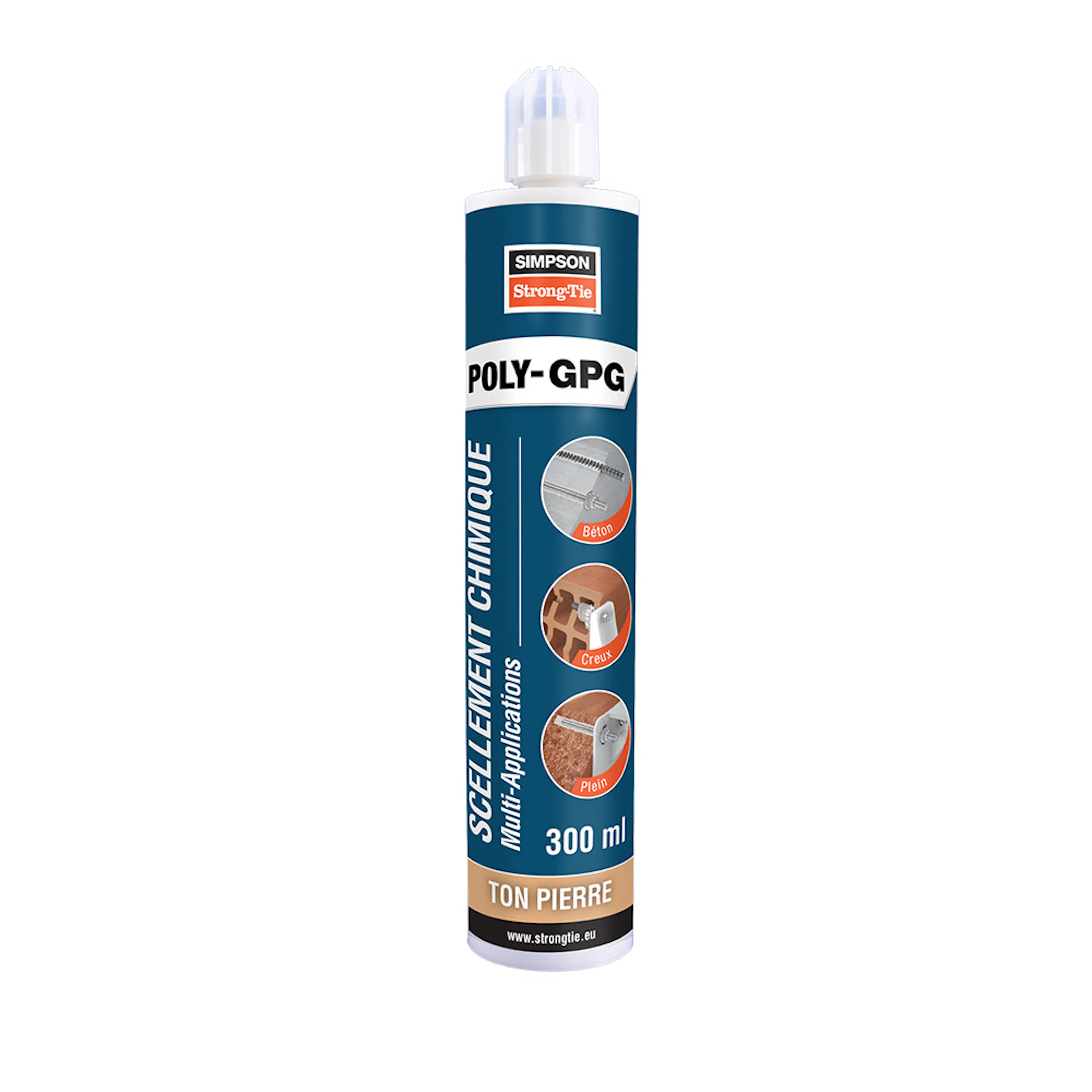 Ankarmassa Simpson strong Tie POLY-GPG 300 ml
