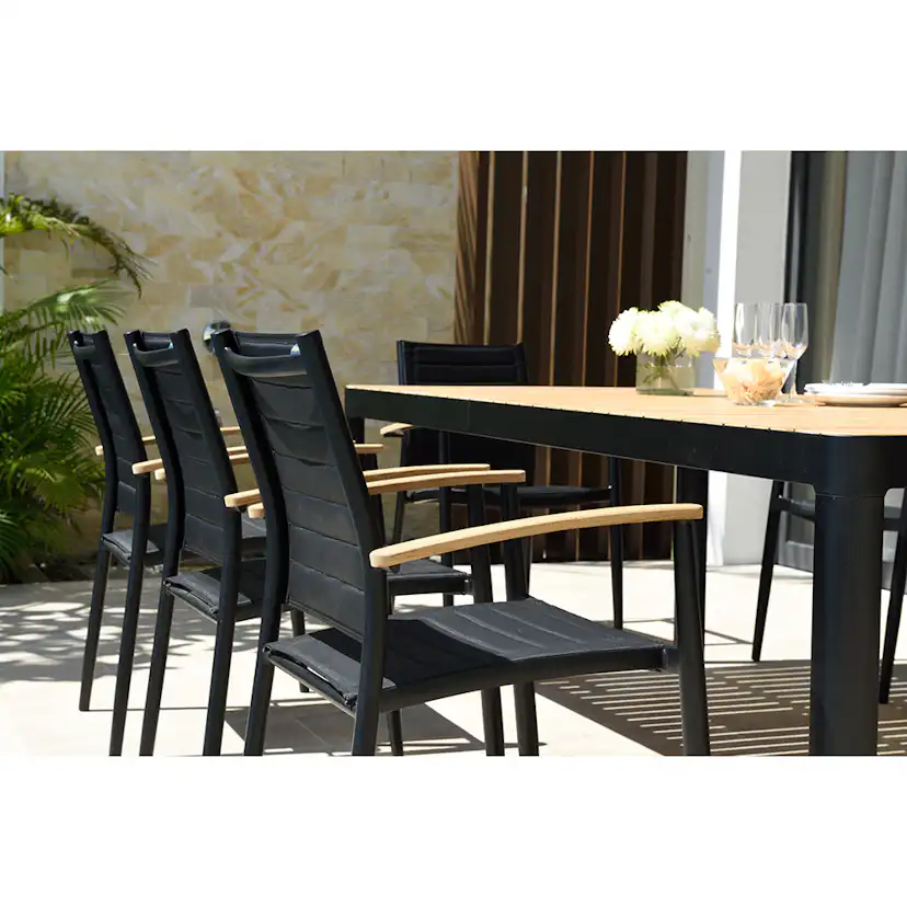 Matgrupp LifestyleGarden Portals 210 cm med 8 Lite Stolar