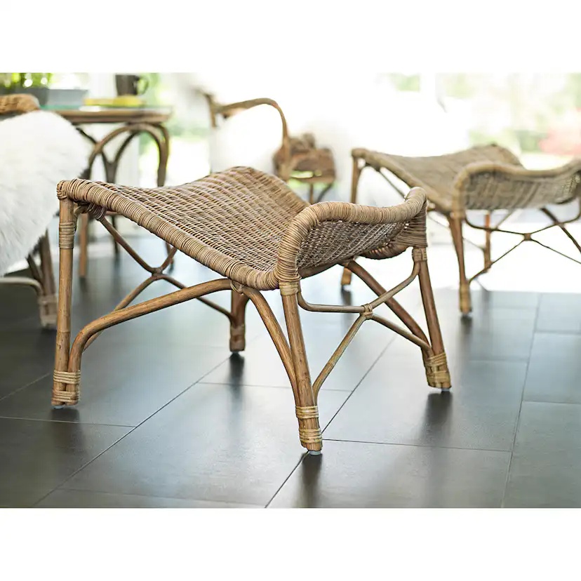 Loungeset Hillerstorp Praktö 2 Fåtöljer med Fotpall