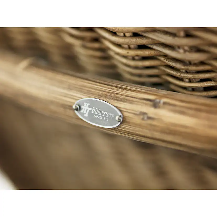 Loungeset Hillerstorp Praktö 2 Fåtöljer med Fotpall och 1 Utebord