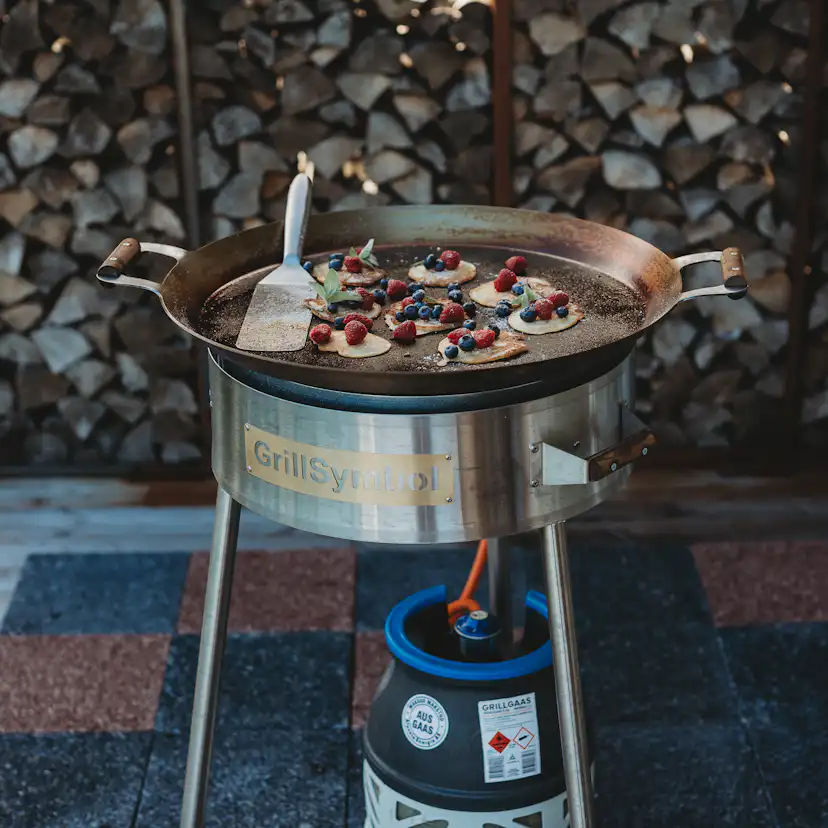 Stekhäll GrillSymbol Gasol PRO-580 Kolstål