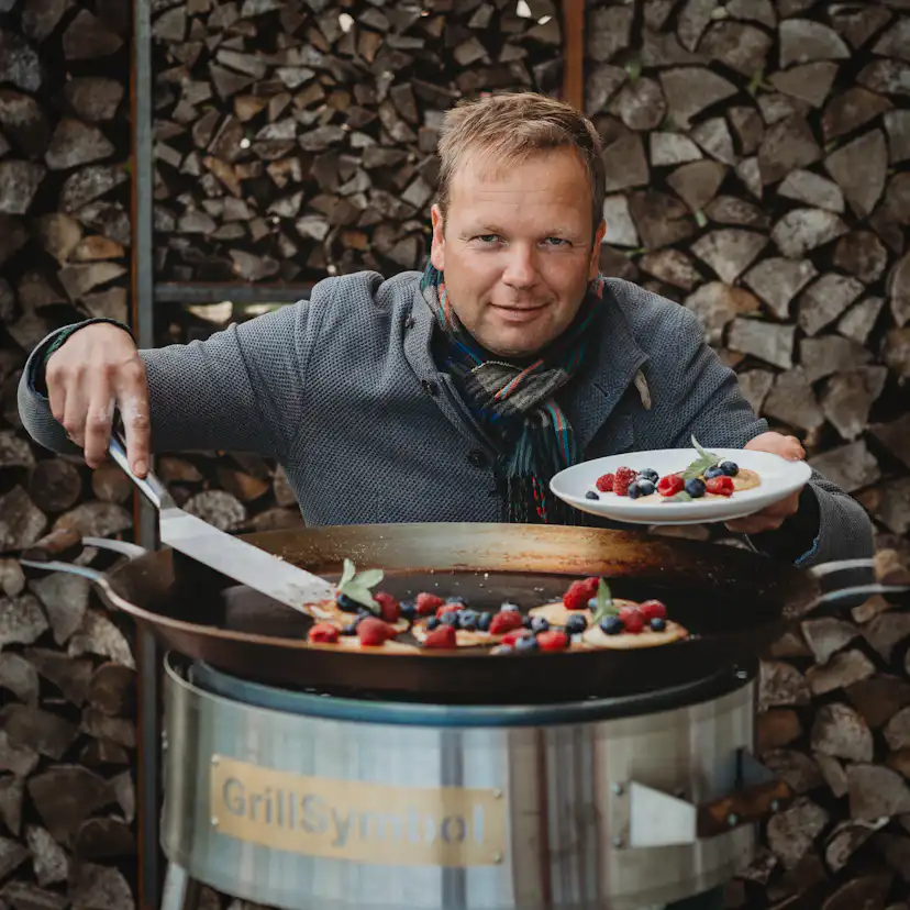 Stekhäll GrillSymbol Gasol PRO-580 Kolstål