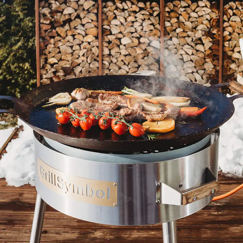 Stekhäll GrillSymbol Gasol PRO-580 Kolstål