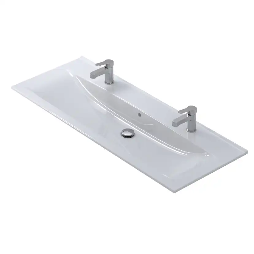 Tvättställ Björbo Badrum Mejda Sense 1210 Dubbel