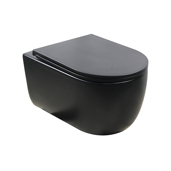 Vägghängd Toalettstol Macro Design Silent Rimless med Tornadospolning