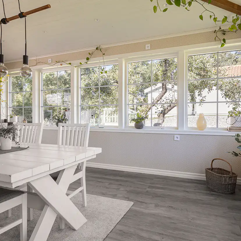 Fast Fönster Sunnerbo Fönster 3-Glas Aluminium