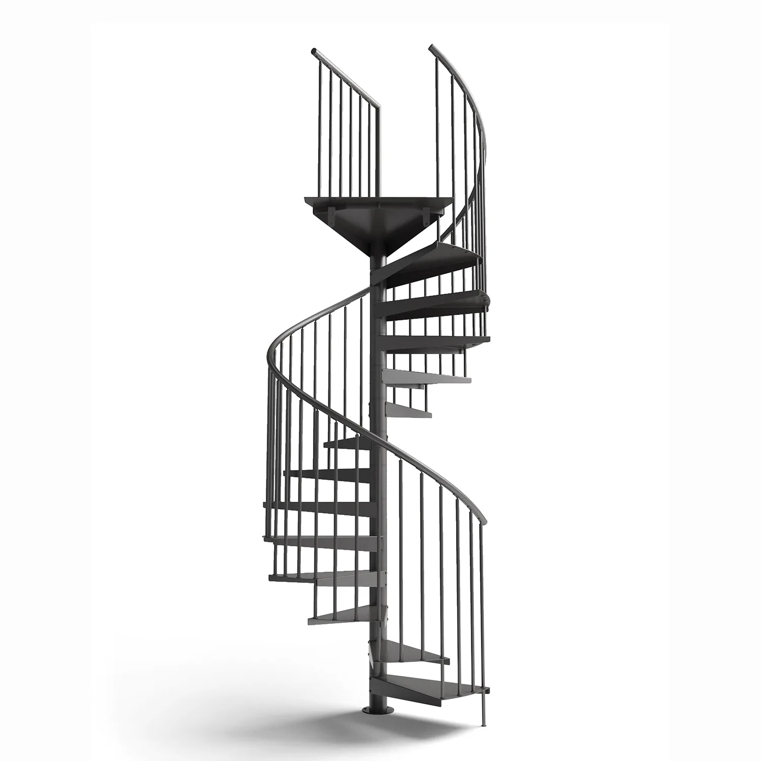 Spiraltrappa Drömtrappor by D'Opera Pure Steel F20 Ø1300 mm