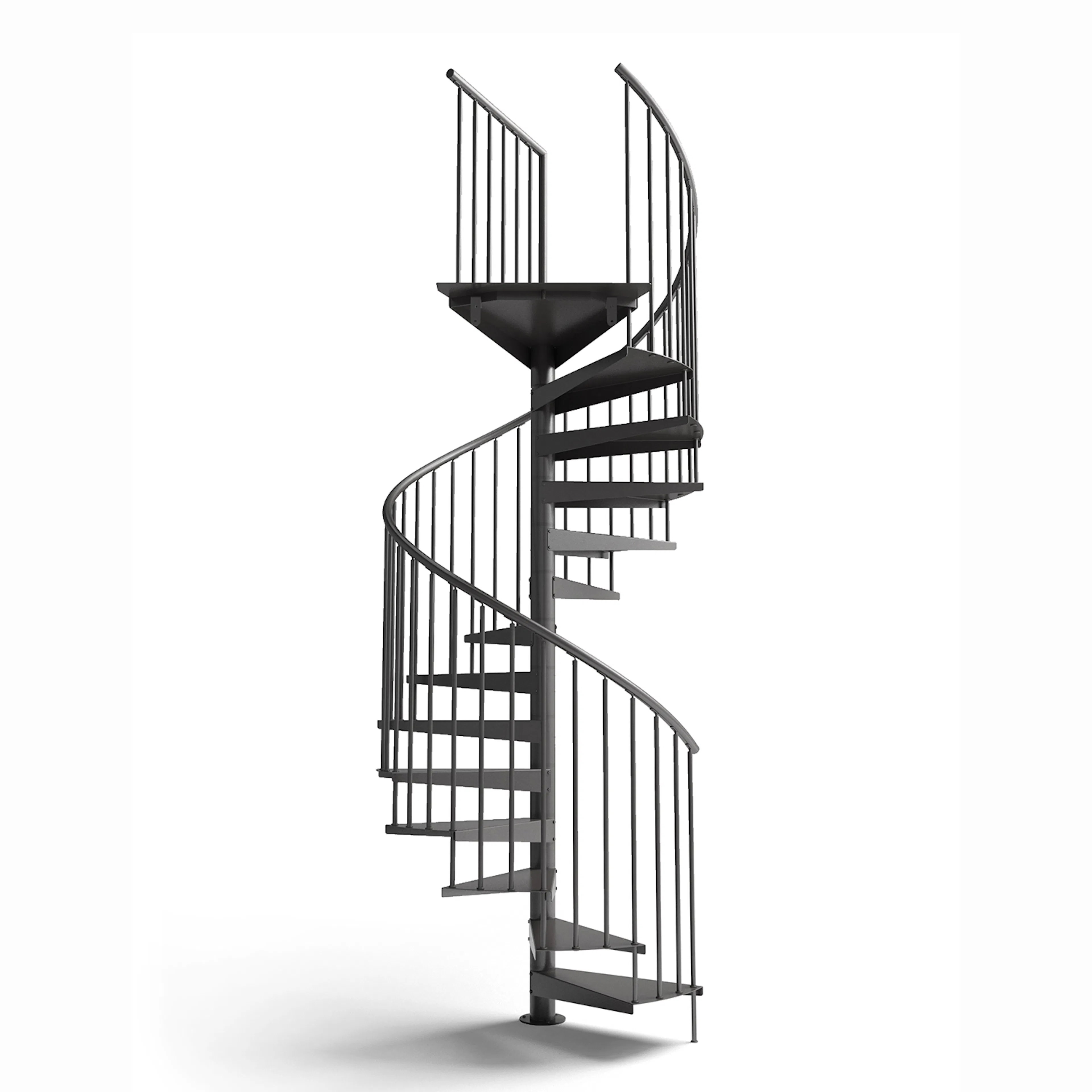 Spiraltrappa Drömtrappor by D'Opera Pure Steel F20 Ø1400 mm