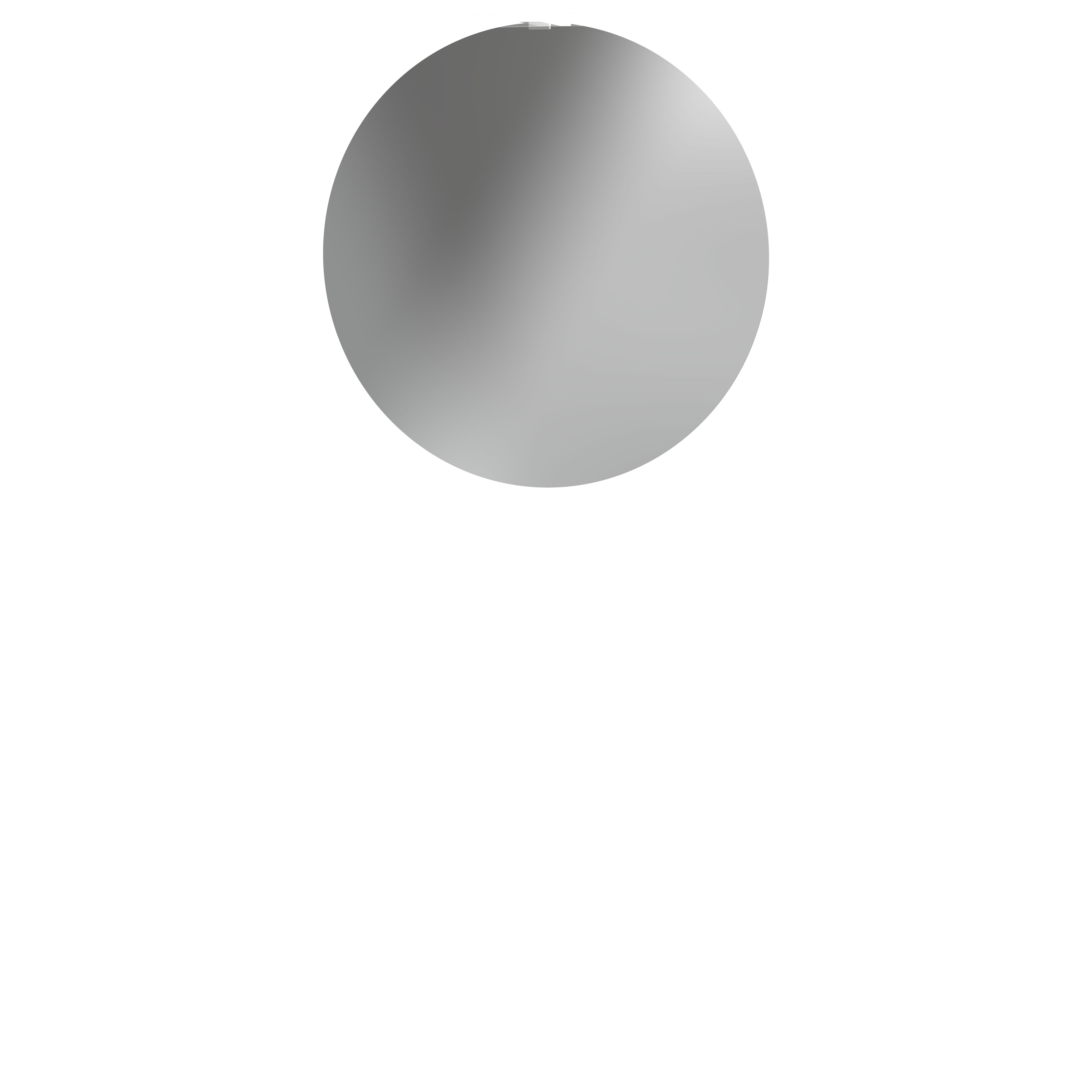 Badrumsspegel Miller Badrum Rund med belysning