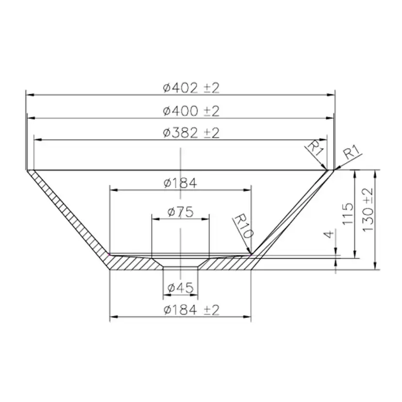 Tvättställ Scandtap Solid R3