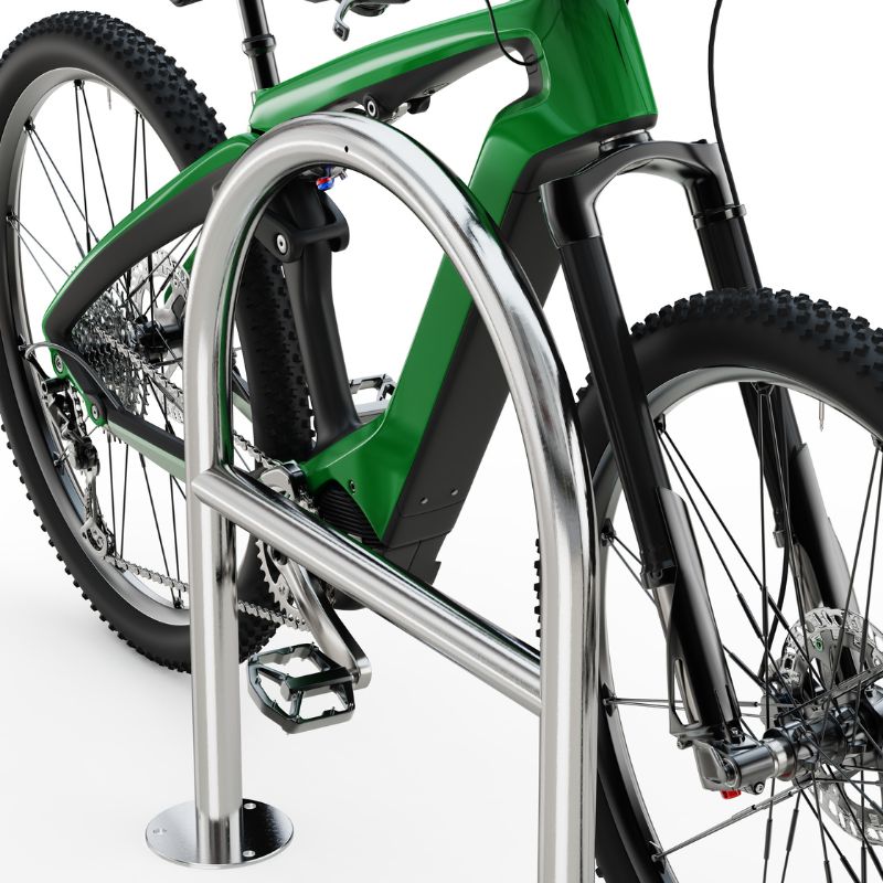 Cykelställ R&R Solutions Economy För 2 Cyklar Golvmonterad