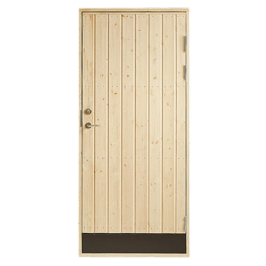 Förrådsdörr Vibostugan 18° Rak