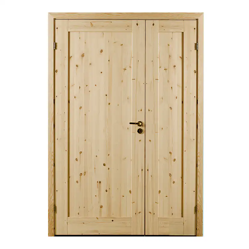 Pardörr GK Door Rakel Obehandlad Furu