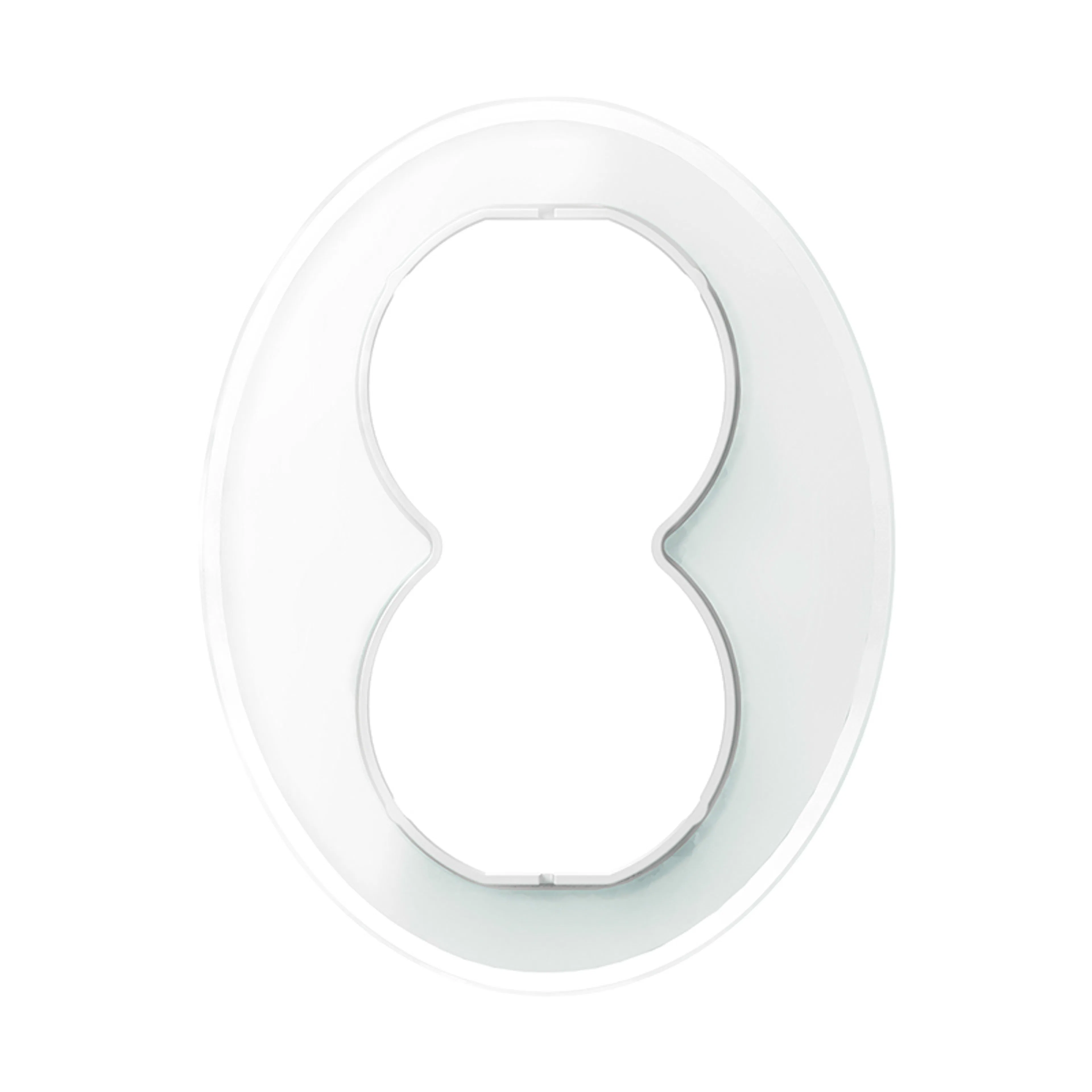 Ram Schneider Electric Renova 2-vägs Vit Glas