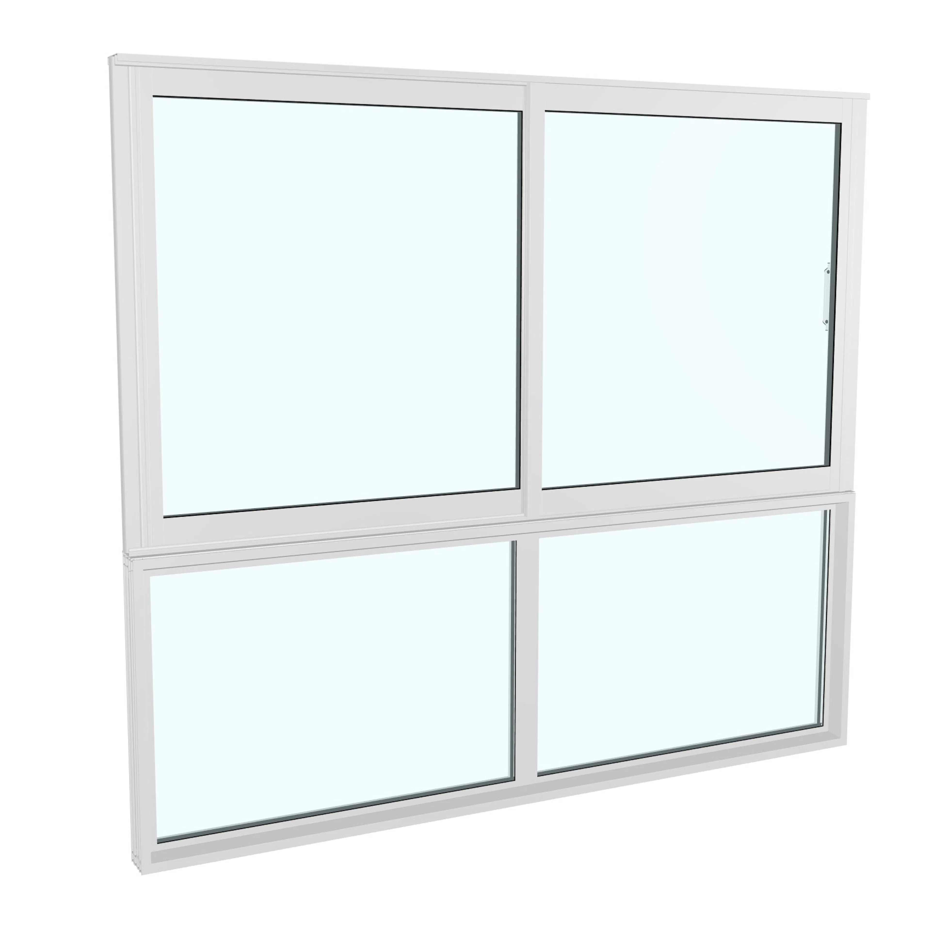 Skjutfönster med fast underdel Landskap Robust Vår och Höst 2-del