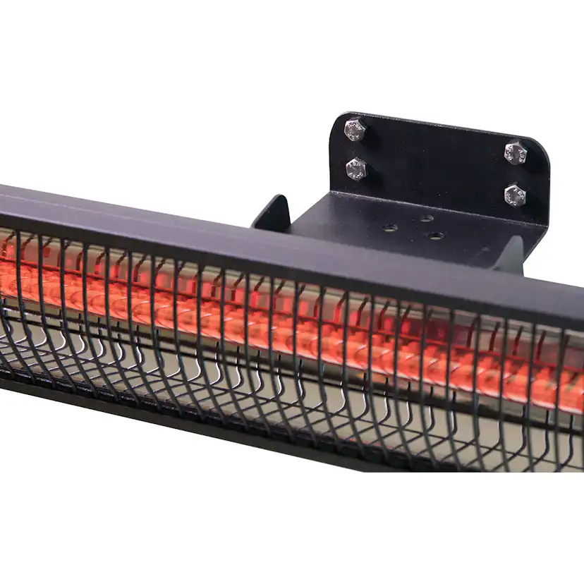 Infravärmare SunRed RD-DARK-25, Vägghängd Terrassvärmare med 2500 W Effekt