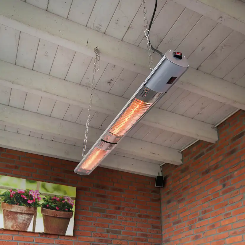 Terrassvärmare SunRed Ultra RD-SILVER-3000H