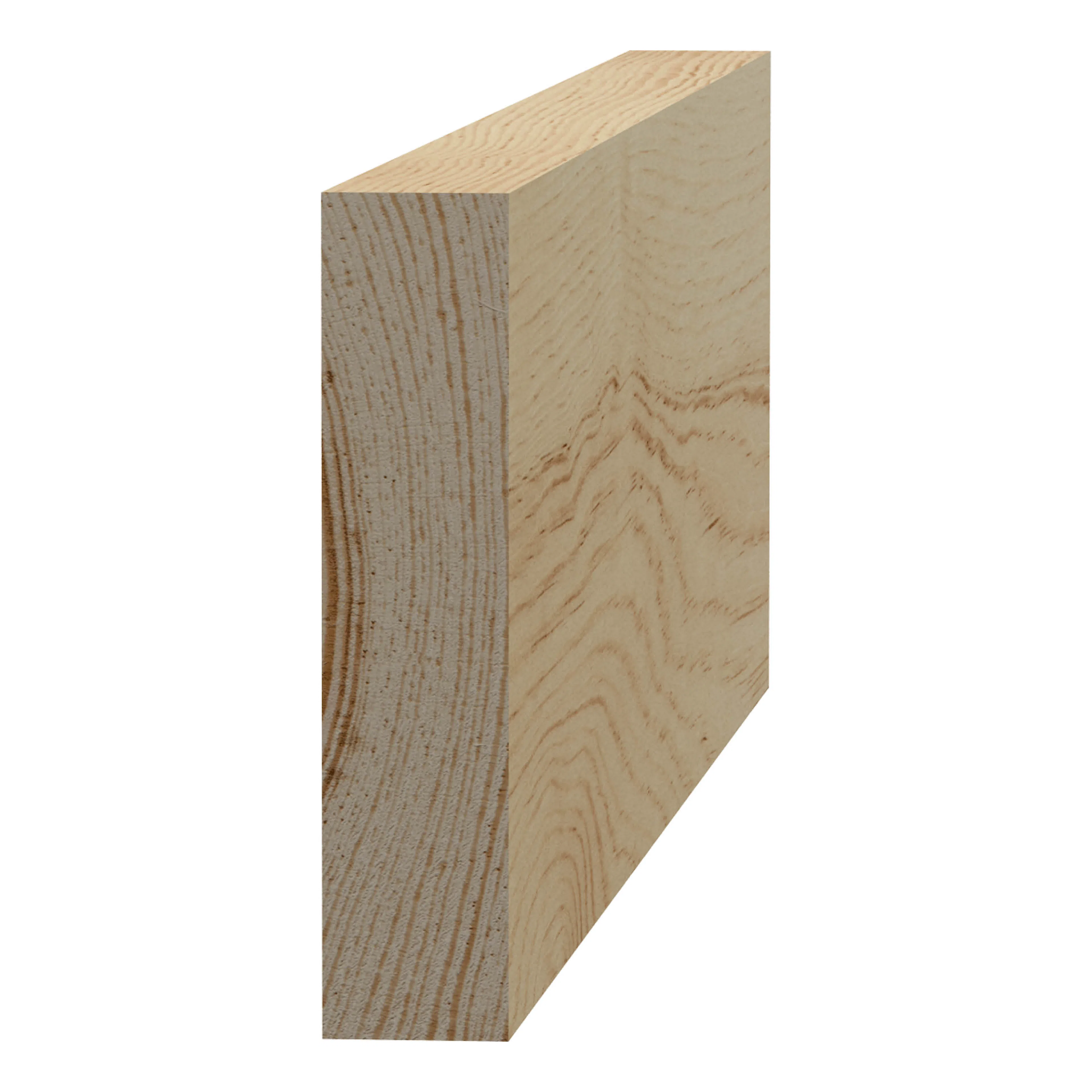 Planhyvlad List Grimslöv Trä List 21x95x2400 mm Obehandlad