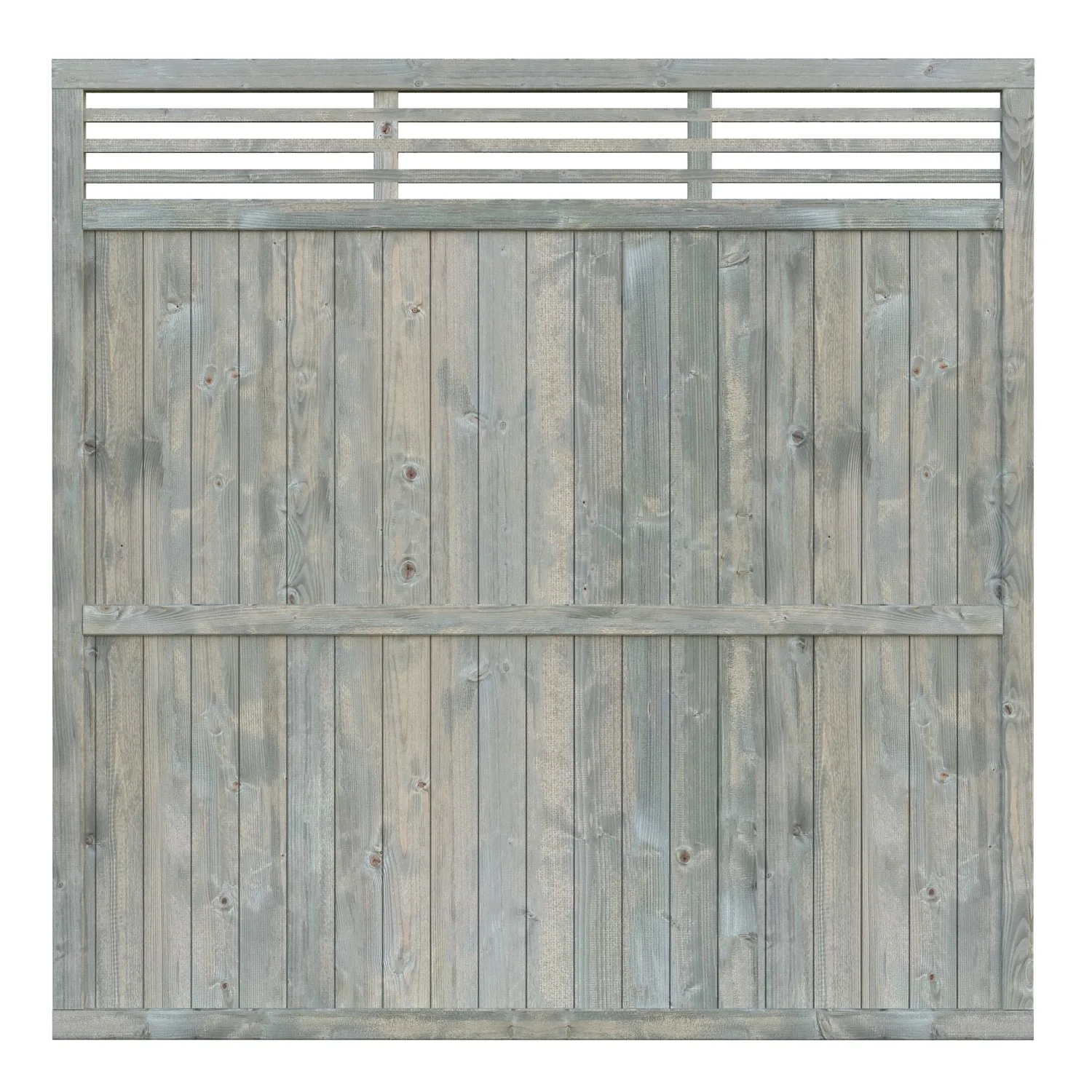 Grå tryckimpregnerad