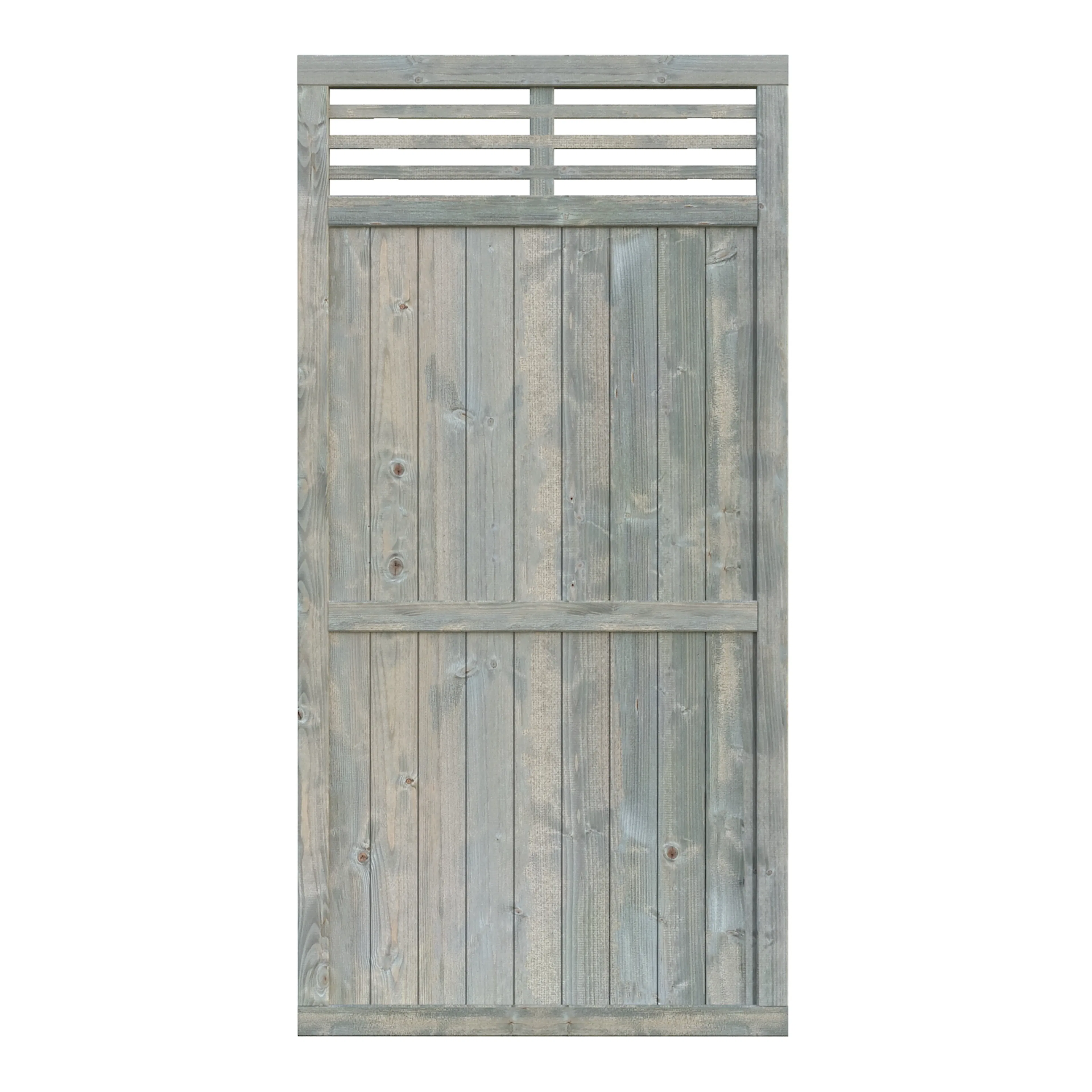 Grå tryckimpregnerad