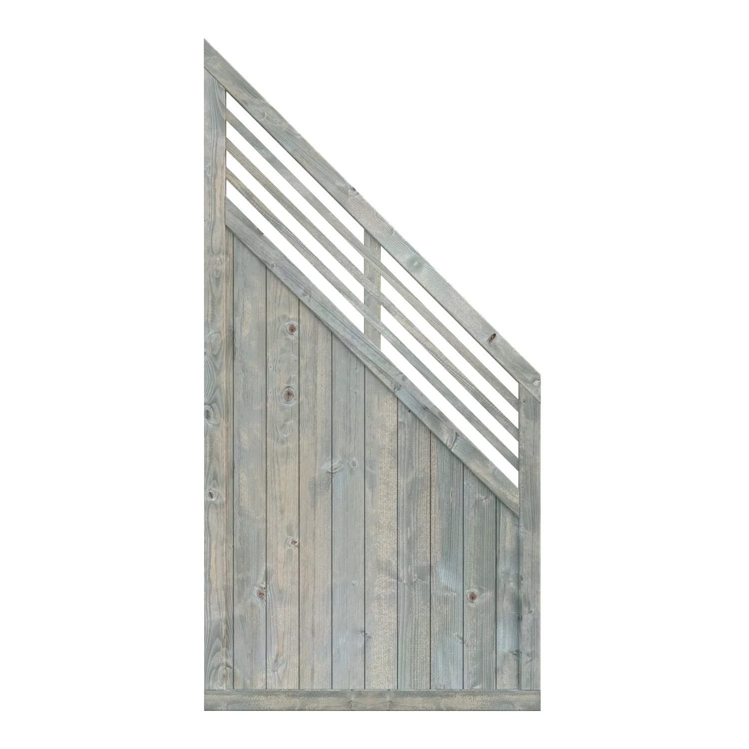 Grå tryckimpregnerad