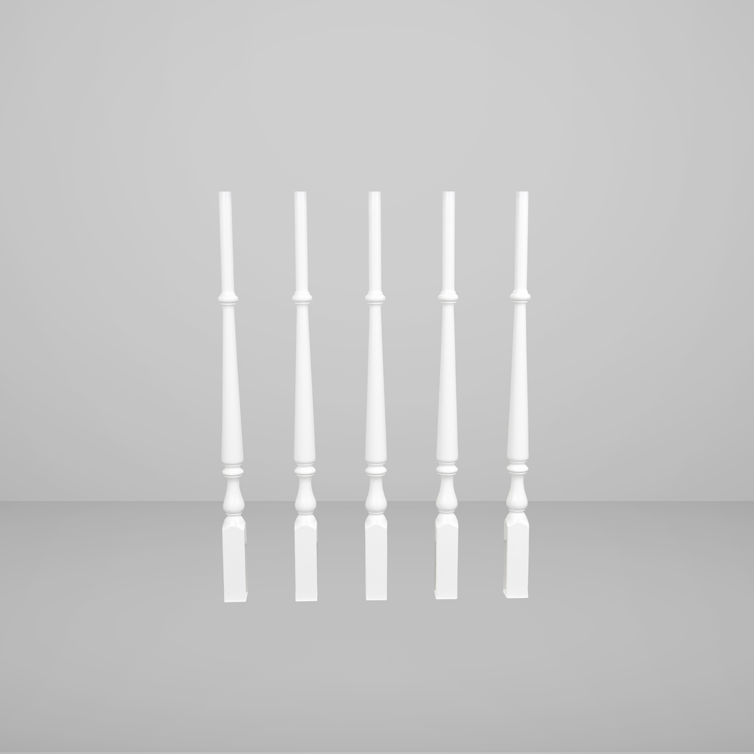 Räckespinnar Herrljunga Ledstångsfabrik Gläntan 4-Pack