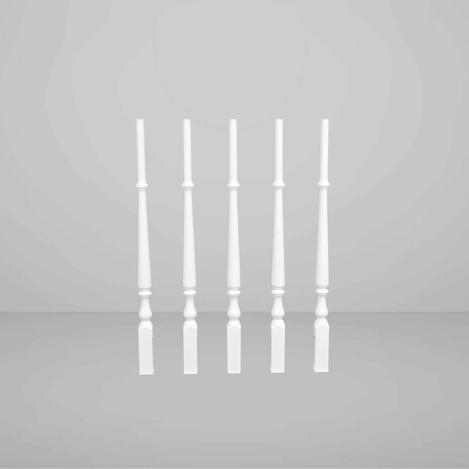 Räckespinnar Herrljunga Ledstångsfabrik Gläntan 4-Pack