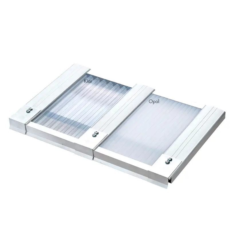 Kanalplast Rias Komplett Tak Lux Klar 16 mm