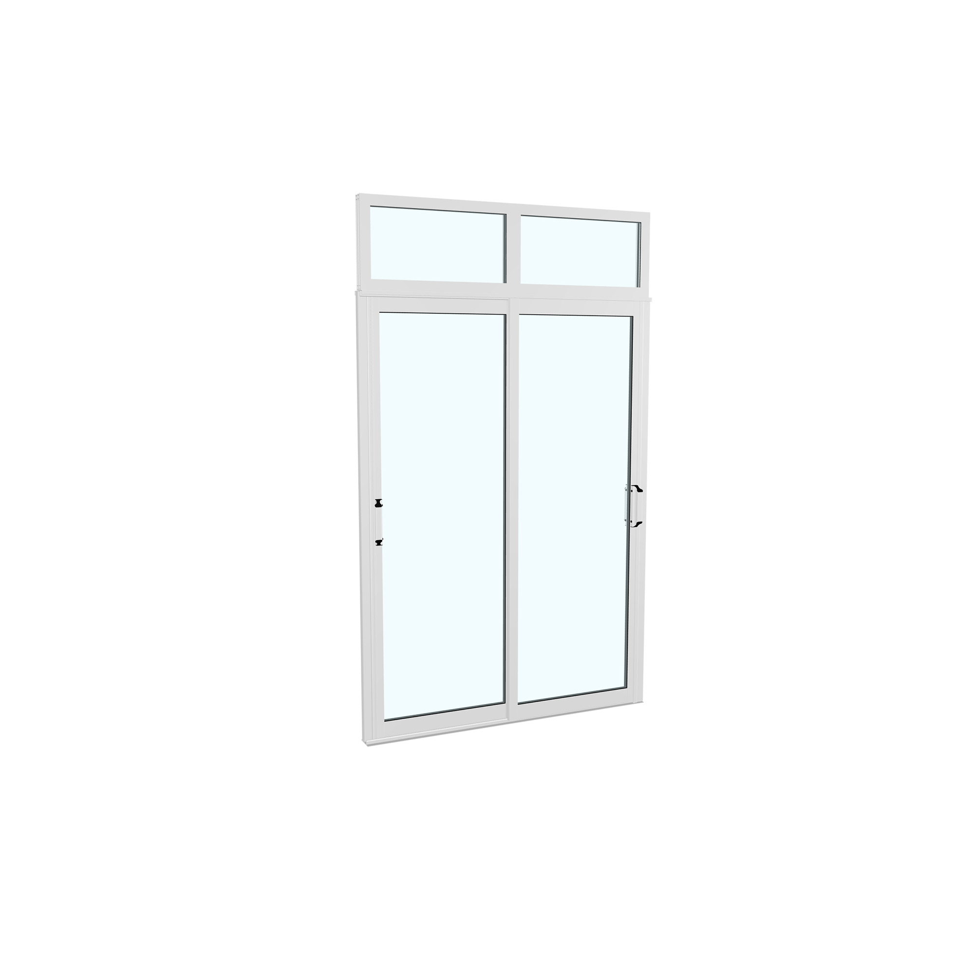 Skjutdörr med Överljus Landskap Robust Vår och Höst 2-del