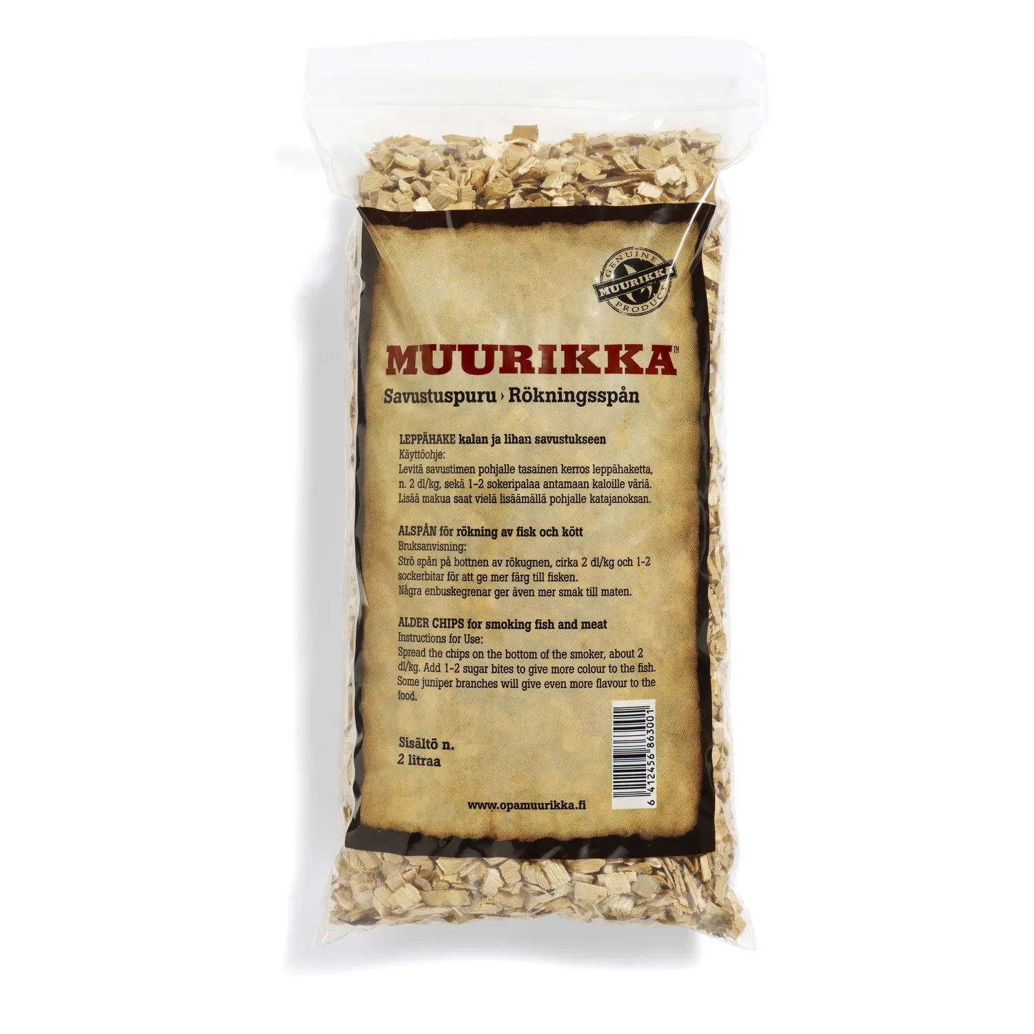 Rökspån Muurikka Al