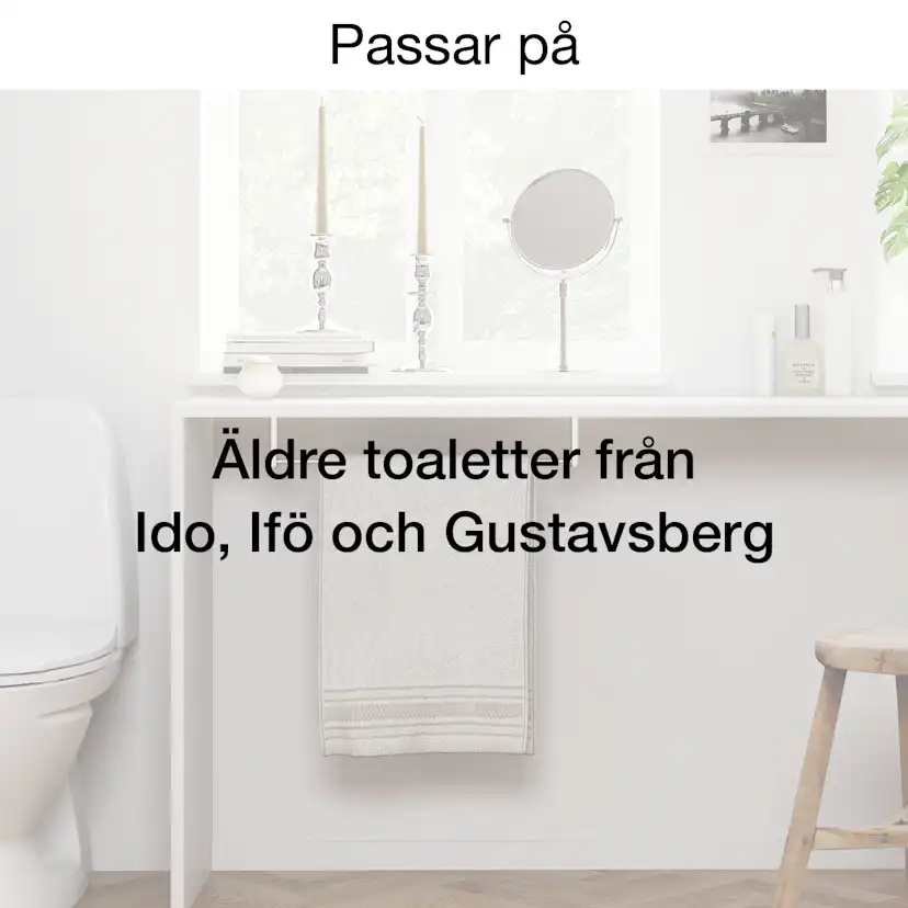 Toalettsits Pressalit Universal S656