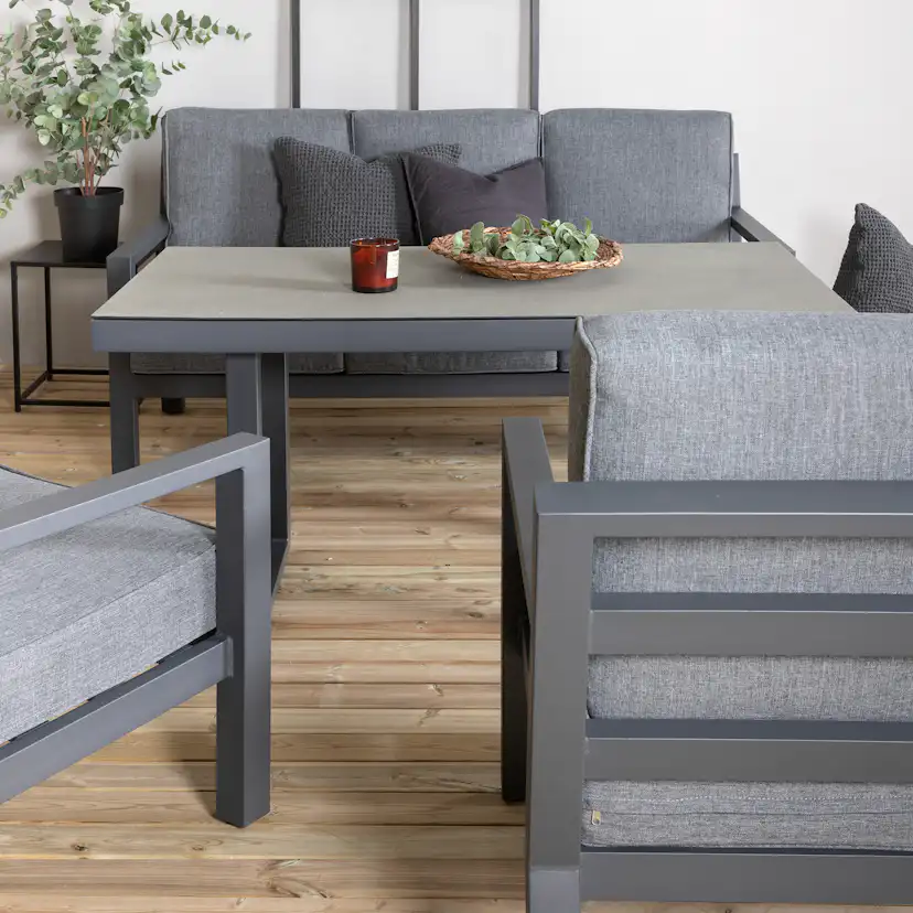 Soffgrupp Venture Home Buffalo med Utefåtöljer Utomhus