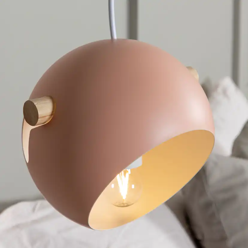 Taklampa Venture Home Todd Rosa 1L